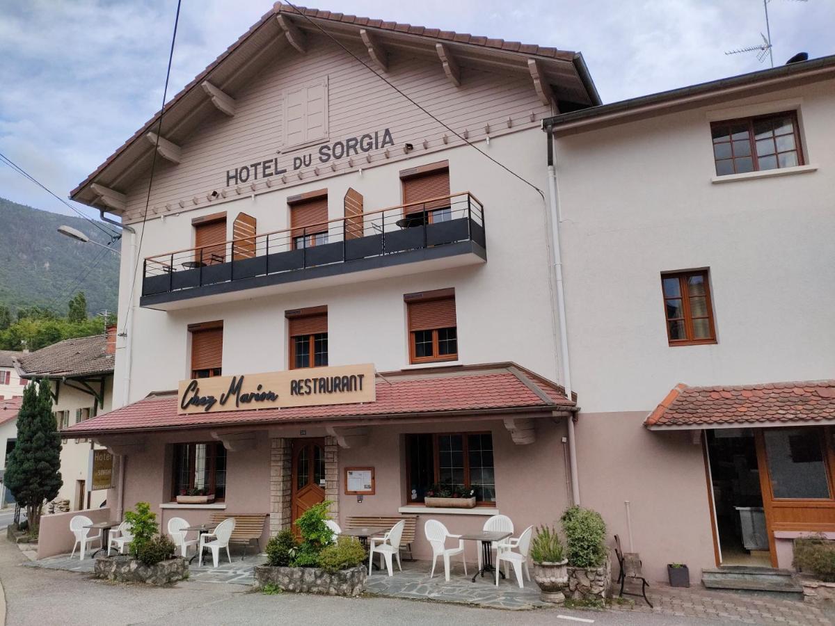 Hotel-Restaurant Le Sorgia 沃尔斯河畔的贝勒加德 外观 照片