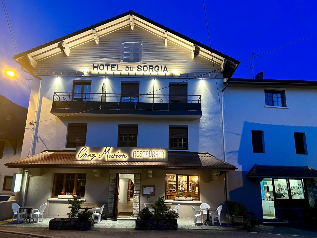 Hotel-Restaurant Le Sorgia 沃尔斯河畔的贝勒加德 外观 照片