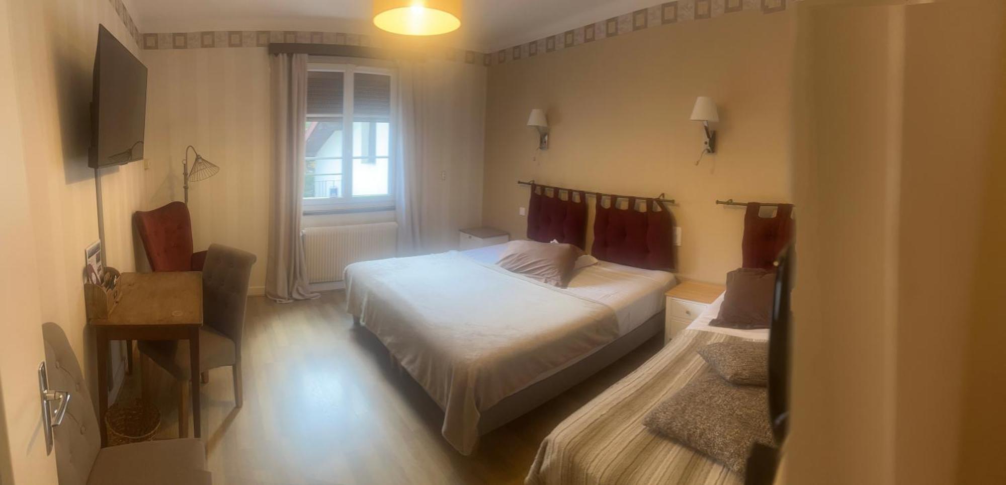 Hotel-Restaurant Le Sorgia 沃尔斯河畔的贝勒加德 外观 照片